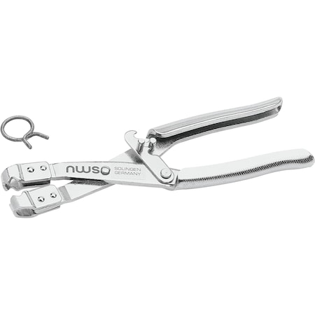 Nws Hose Clip Pliers with Cold rolled Steel Nickle Plated 197-1-220